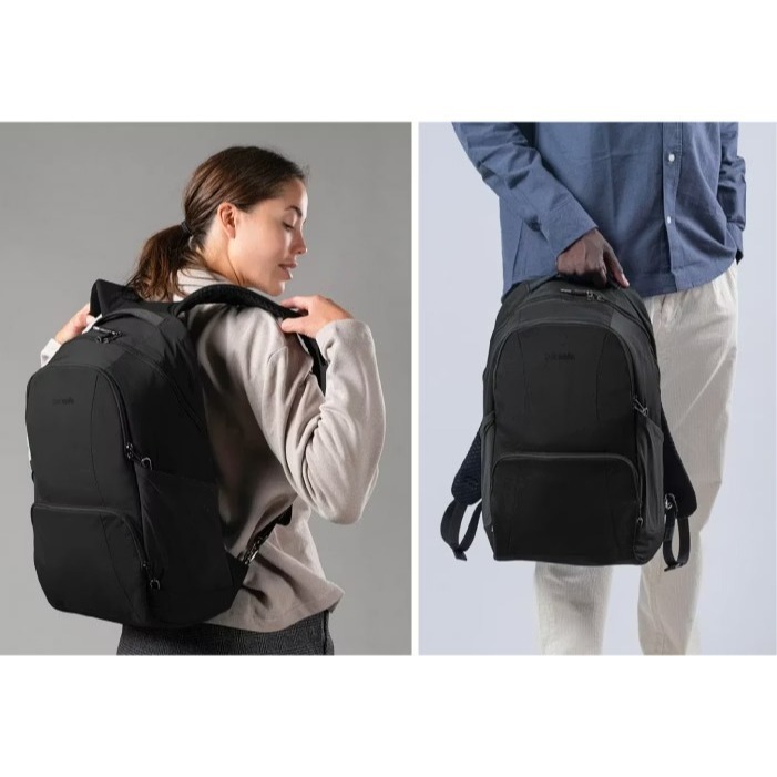 【澳洲 Pacsafe】活動》防盜電腦背包 25L LS450 16吋筆電 書包 防搶防偷 健行背包 40135138-細節圖9