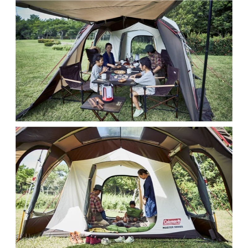 【美國 Coleman】氣候達人 2-ROOM CURVE 帳篷 露營家庭帳 客廳帳 寢室帳棚一房一廳 CM-36432-細節圖8
