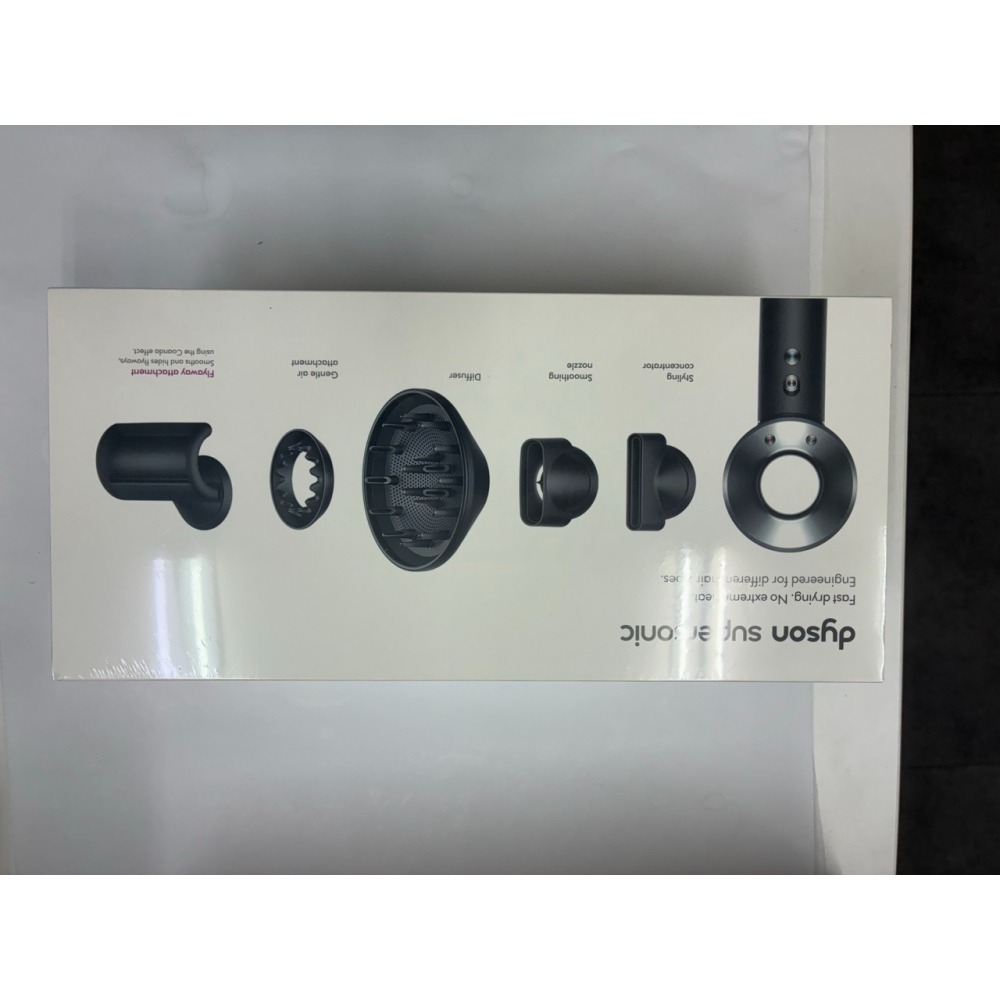 (全新未拆)抗毛躁神器登場｜Dyson 吹風機HD08 黑鋼｜輕鬆吹出柔順秀髮-細節圖4