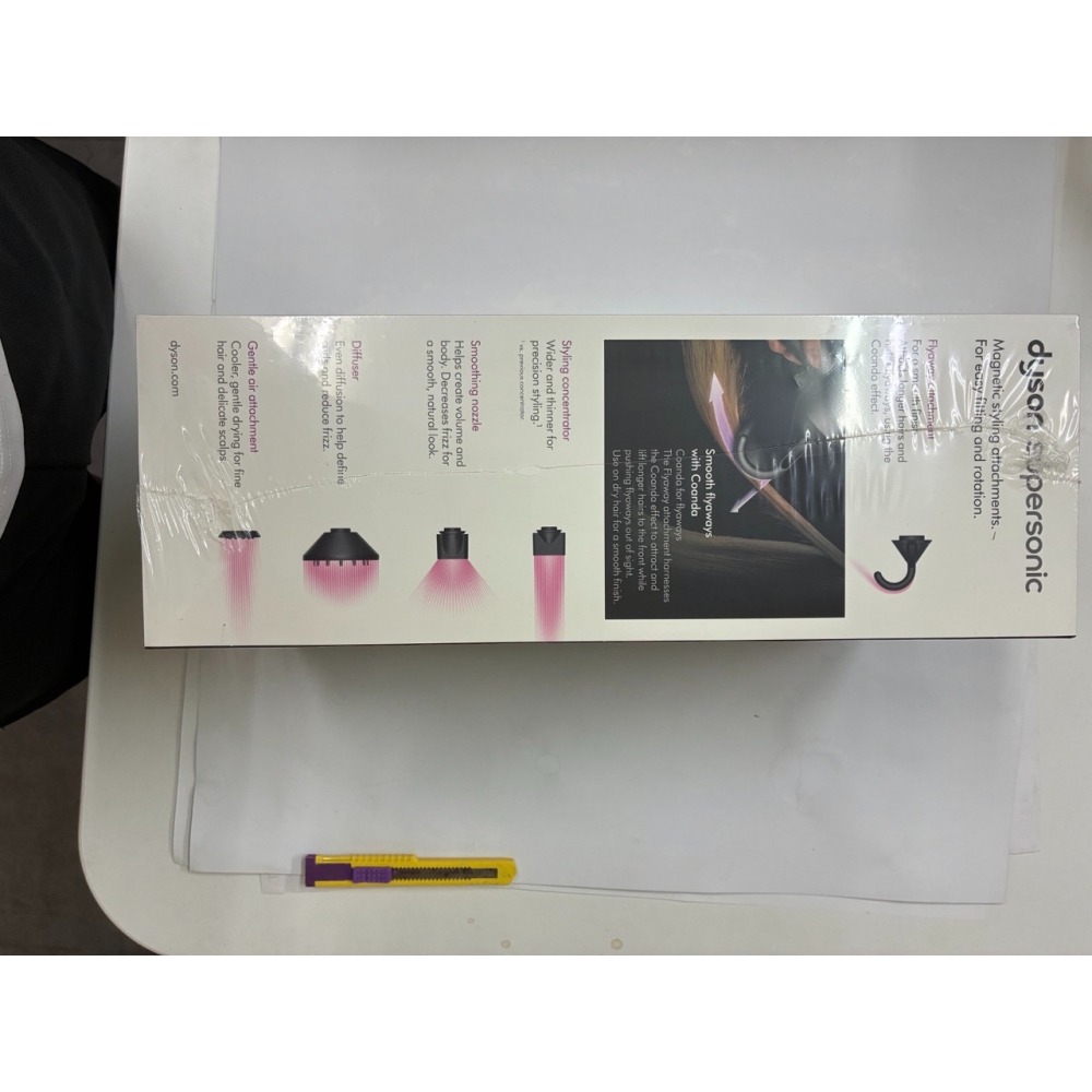 (全新未拆)抗毛躁神器登場｜Dyson 吹風機HD08 黑鋼｜輕鬆吹出柔順秀髮-細節圖5