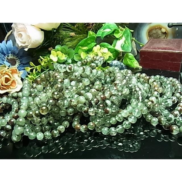 超強好磁場!!!!綠幽靈.天然綠幽靈琉璃.隨機出貨.漂亮.清透款.7MM~9.5MM-隨機出貨-細節圖2