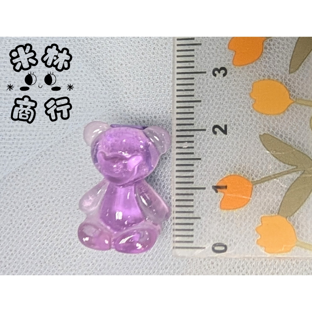 小熊軟糖造型髮夾 兒童髮夾 毛夾 頭飾 5入一組  ♫米林商行♬-細節圖4