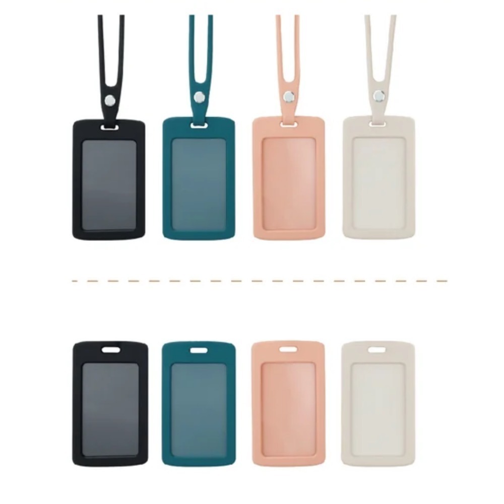 【本丸子文具小舖】力大牌 舒展 超Q彈矽膠證件套 證件套組 識別證套-細節圖2