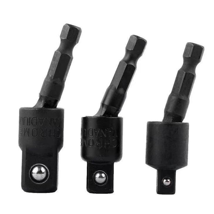 🇹🇼現貨✪金師父✪起子機轉換頭 六角柄轉四方頭 六角轉四角 套筒轉接頭 套筒轉換接頭 電動起子套筒連接桿 轉接頭 萬向轉-細節圖4