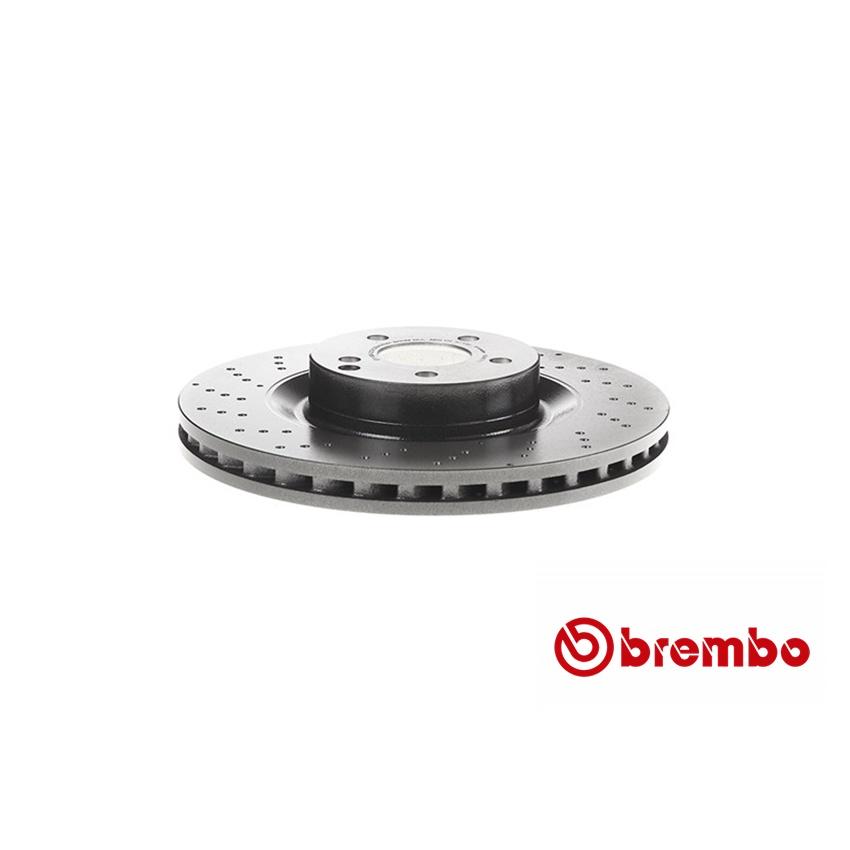 [BW汽材] BENZ W221 C216 R230 Brembo  原廠煞車碟盤 前盤 一組2片-細節圖2