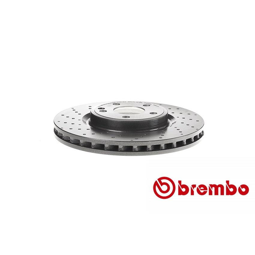 [BW汽材] BENZ W176 W246 W242 X156 Brembo  原廠煞車碟盤 前盤 一組2片-細節圖2