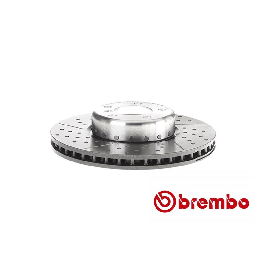 [BW汽材] BMW F20 F23 F30 F31 F32 Brembo 打洞 劃線 原廠煞車碟盤 前盤 一組2片-細節圖2