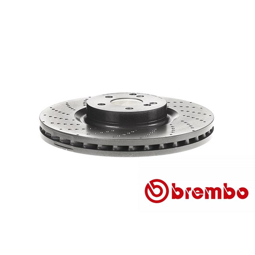 [BW汽材] BENZ W221 Brembo  原廠煞車碟盤 前盤 一組2片-細節圖2
