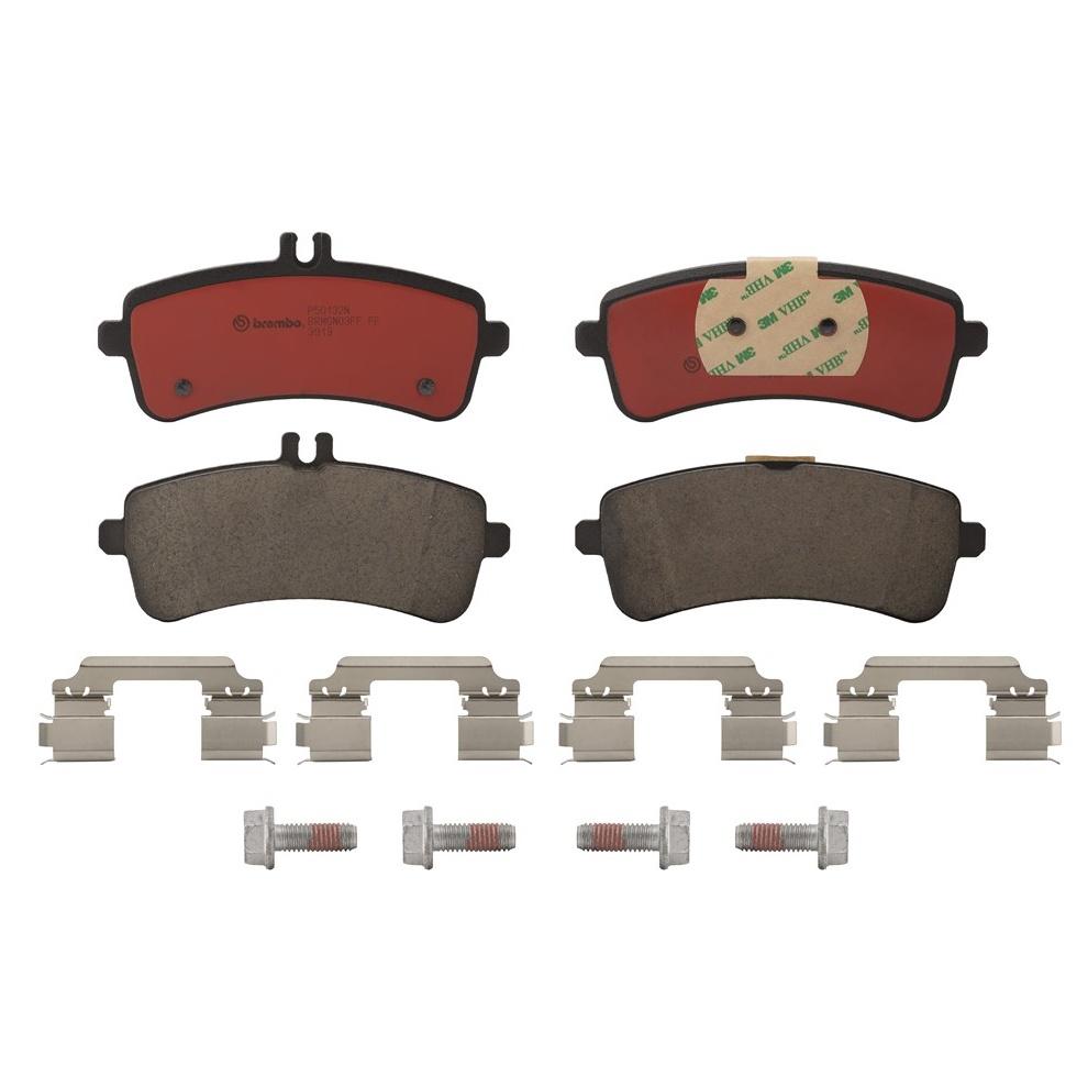 [BW汽材] BENZ X290 W205 W222 C217 A217 R231 Brembo 原廠煞車皮 來令片 後-細節圖2