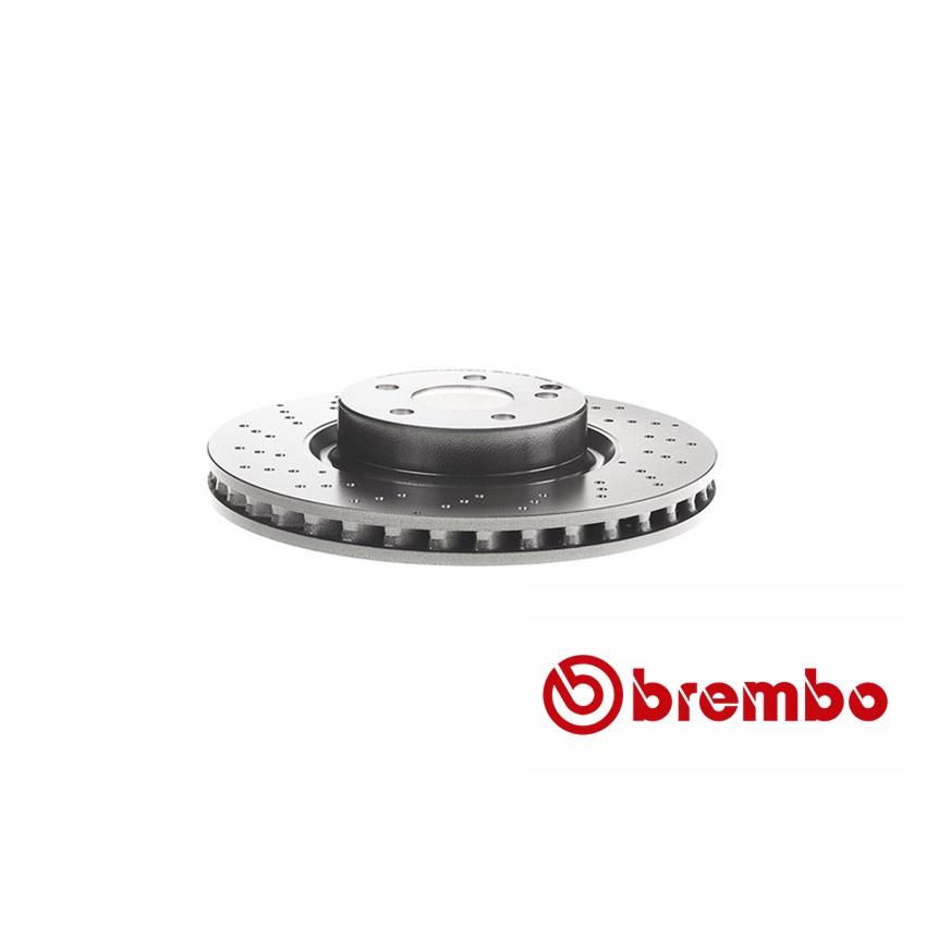 [BW汽材] BENZ W221 Brembo 打洞 原廠煞車碟盤 前盤 一組2片-細節圖2