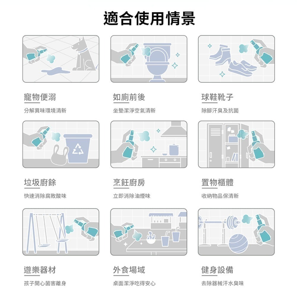 Callington Fresh+Clean 3合1清潔除臭空氣清新劑 (2入/盒)-細節圖3