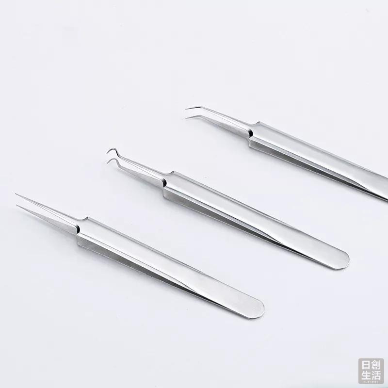 粉刺夾 口腔鏡 粉刺針 擠粉刺工具 去脂肪粒 黑頭針 細胞夾 粉刺護理 口腔保健 美妝用具 日創生活-細節圖7