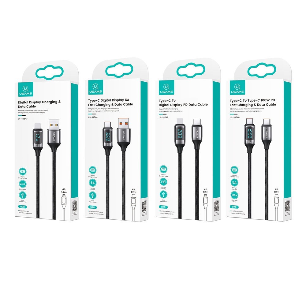 數顯快充線 PD快充數據線 Type C 充電線 快充線 傳輸線 快充 日創生活-細節圖2