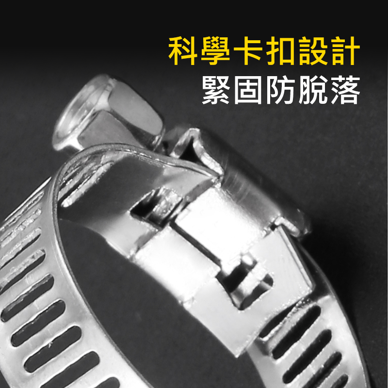 不鏽鋼卡箍 管箍 水管卡箍 管箍 喉箍 扣蓋 卡扣 管夾 管卡 不鏽鋼喉箍 卡箍 管束 束環 鐵束 水管束-細節圖2