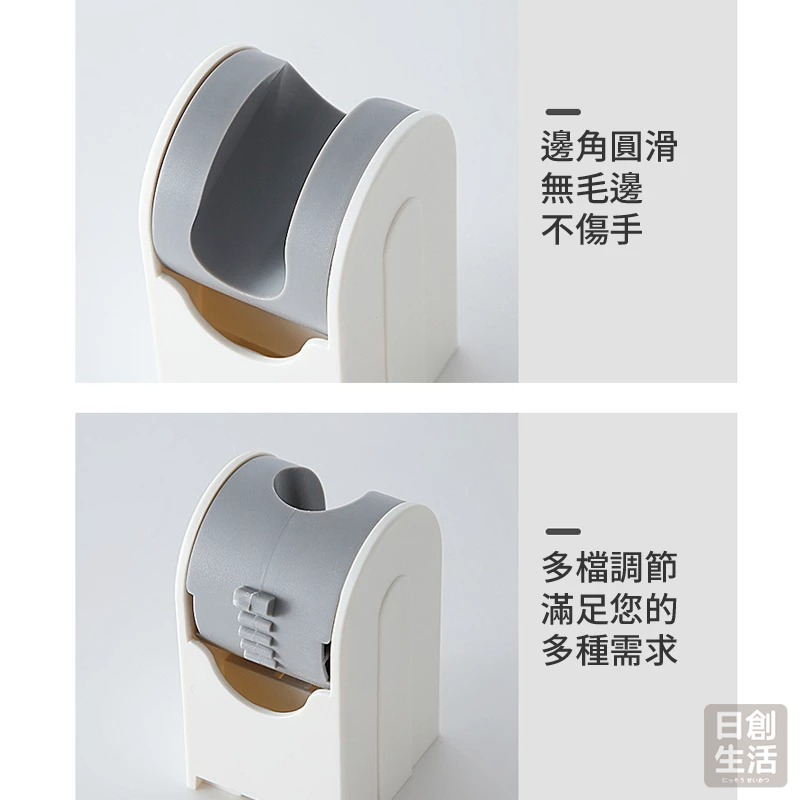 蓮蓬頭支架 蓮蓬頭座 淋浴支架 蓮蓬頭固定架 花灑 蓮蓬頭座 花灑支架 蓮蓬頭架 免打孔可調角度加厚加固-細節圖4