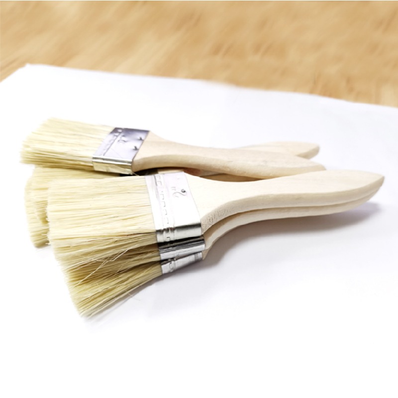 木柄油漆刷 油漆刷 防水膠刷 長毛油漆刷 刷子 油漆 五金刷  木柄 刷油漆 刷子 木柄刷-細節圖4