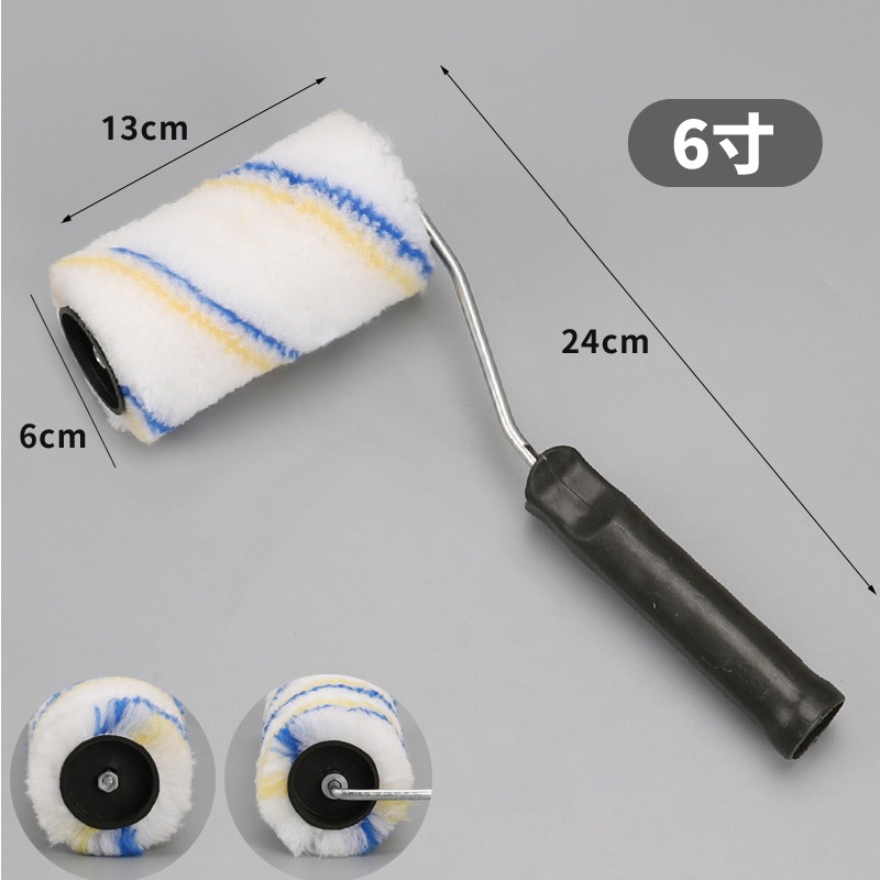 滾筒式油漆刷 4寸 6寸 8寸 10寸 油漆DIY  油漆滾輪 油漆刷 滾刷 小滾刷 迷你滾刷 滾筒刷-細節圖4