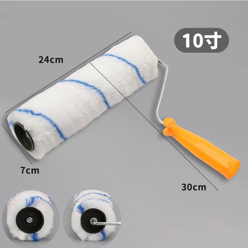 滾筒式油漆刷 4寸 6寸 8寸 10寸 油漆DIY  油漆滾輪 油漆刷 滾刷 小滾刷 迷你滾刷 滾筒刷-細節圖6