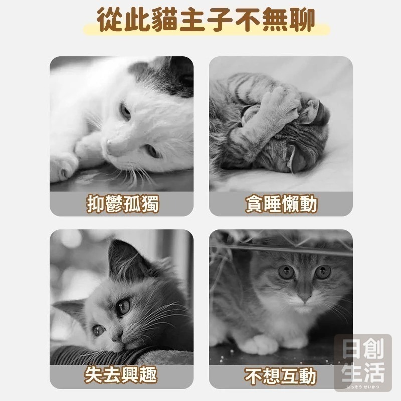 立體貓抓板(附鈴噹球)-細節圖3