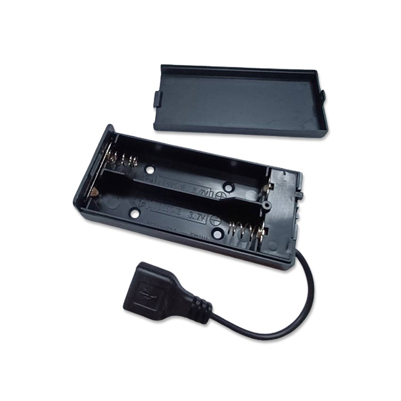 18650 USB電池盒 電池盒 電池座 usb電池 18650電池盒-細節圖2