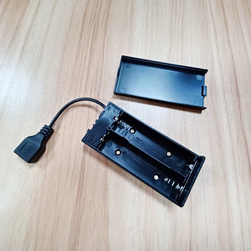 18650 USB電池盒 電池盒 電池座 usb電池 18650電池盒-細節圖5