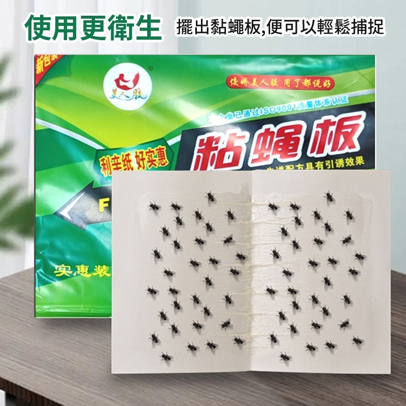 黏蠅板 蒼蠅貼 黏蠅紙 捕蠅 蒼蠅 黏蟲紙 黏蟲板 捕蠅器 果蠅 黏蠅 小蟲子-細節圖5