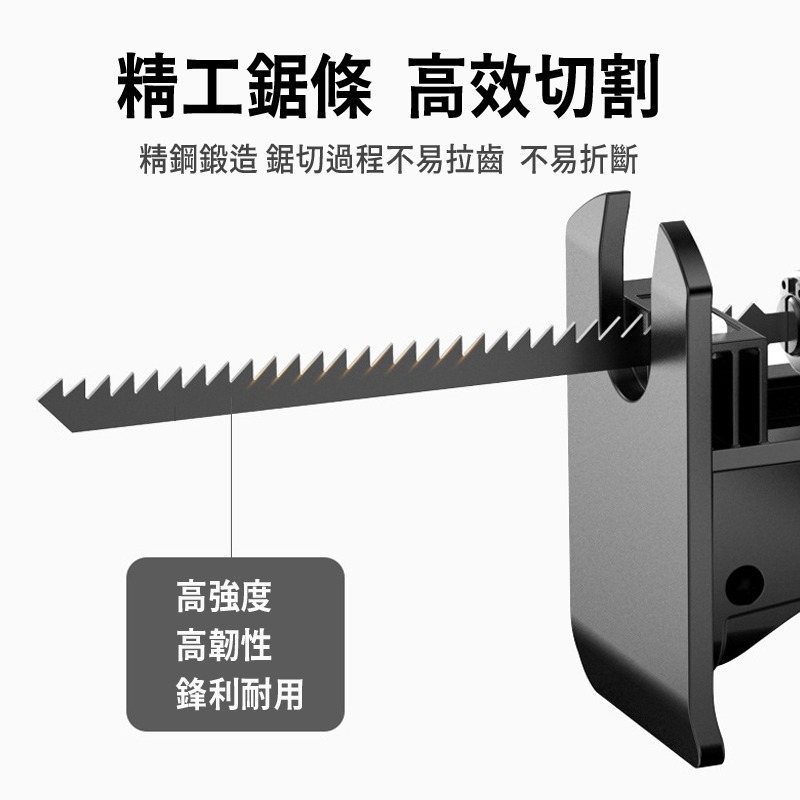 電鋸接頭專用 鋸片 3支/套 電鋸 鋸子 電鋸轉換頭 電鑽轉換器 線鋸機 木工軍刀-細節圖4