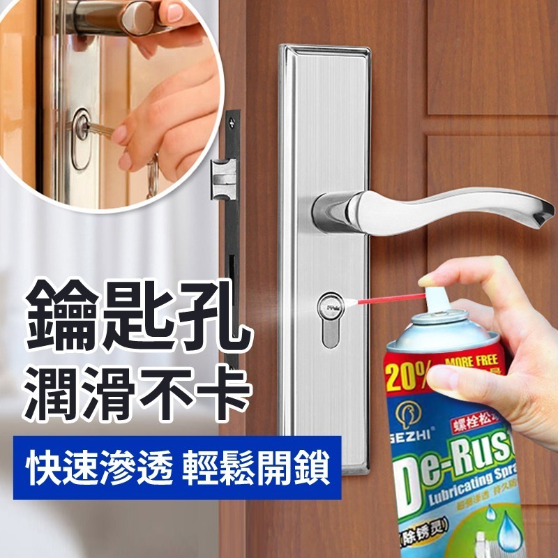 萬能除鏽噴霧 萬能除鏽潤滑劑 防鏽噴霧 除鏽油 除鏽劑 防鏽劑 防鏽潤滑劑 鐵鏽去除劑-細節圖4