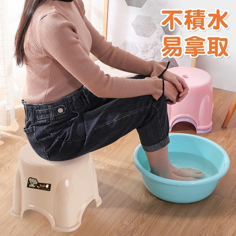 小凳子 塑膠椅 加厚圓凳 踩腳凳 椅凳 椅子 小圓椅 小椅凳 小椅子 圓凳 矮凳-細節圖2