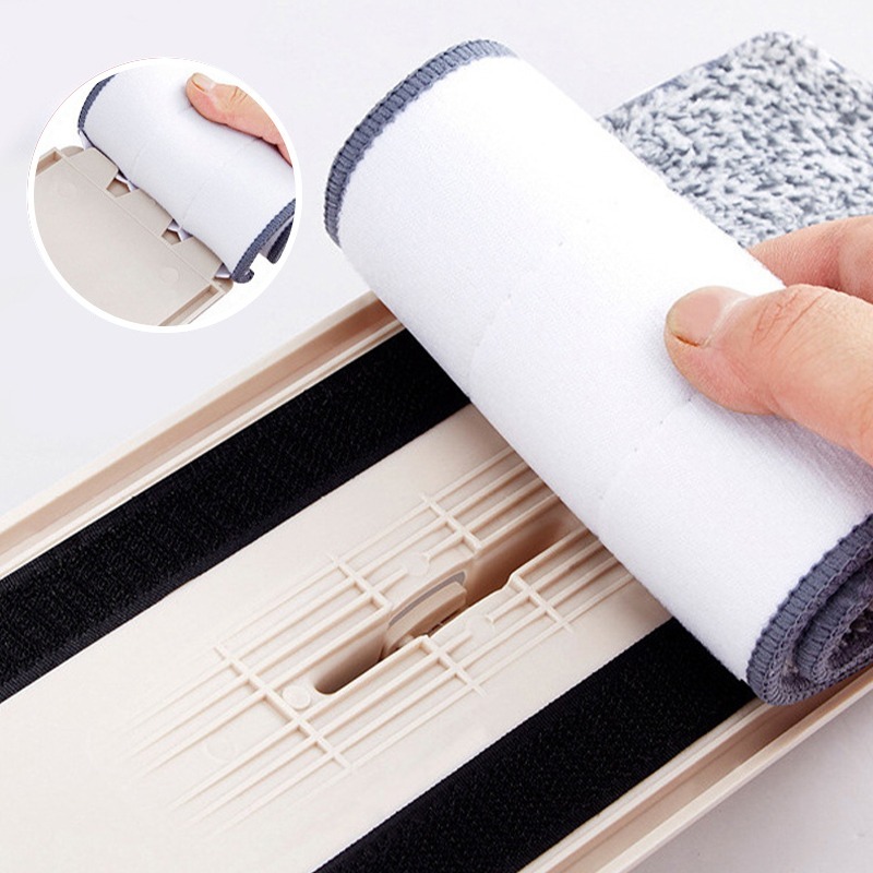 免手洗平板拖把 乾濕兩用 懶人平板拖把 平板拖把 免手洗拖把 懶人拖把 平板拖 掃除用具 拖把布 免手洗-細節圖8