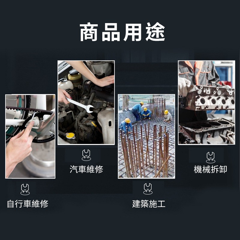 兩用棘輪板手 開口扳手 活口扳手 兩用扳手 梅開扳手 棘輪扳手 板手 扳手 棘輪 手工具-細節圖4