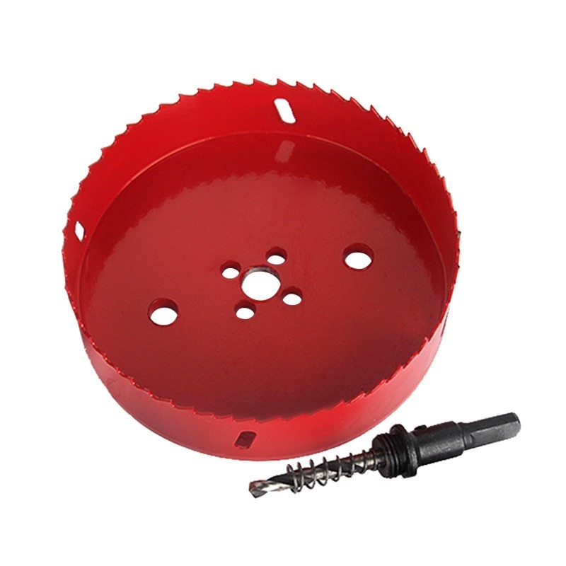 崁燈 雙金屬開孔器 木工開孔器 70-150mm 鐵板 木板 PVC板 矽酸鈣板 圓穴鑽-細節圖9