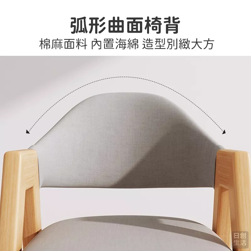 【宅配限定】北歐風實木椅 餐椅 餐桌椅 化妝椅 辦公椅 北歐椅 餐廳椅 接待椅 北歐餐椅 梳妝椅 電腦椅 休閒椅-細節圖3