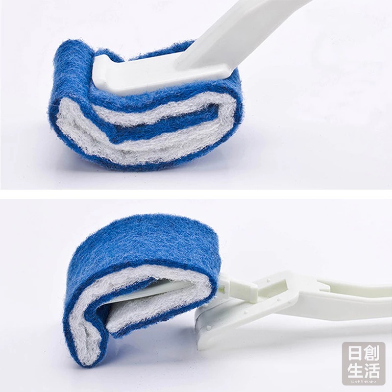 日本熱銷 免洗劑馬桶刷 纖維布 馬桶刷 清潔馬桶 無死角馬桶刷 弧形馬桶刷 浴廁清潔-細節圖3