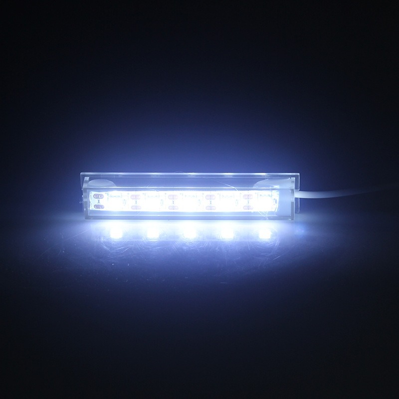 積木魚缸 魚缸燈 LED燈 USB專用照明燈 白光 照明燈 小夜燈 照明設備-細節圖4