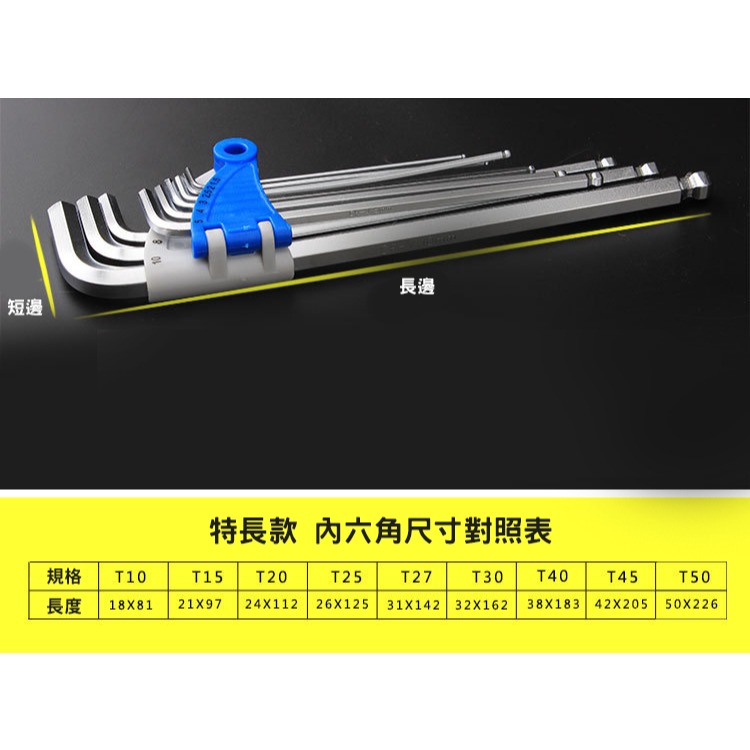 L六角板手組 內六角 扳手 五金工具 扳手組 內六角扳手 五金-細節圖3