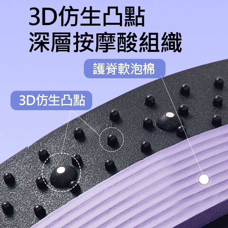 腰部按摩拉伸器 腰椎舒緩器 腰椎牽引器 腰部按摩 腰部按摩器 按摩腰 頸椎按摩器-細節圖3