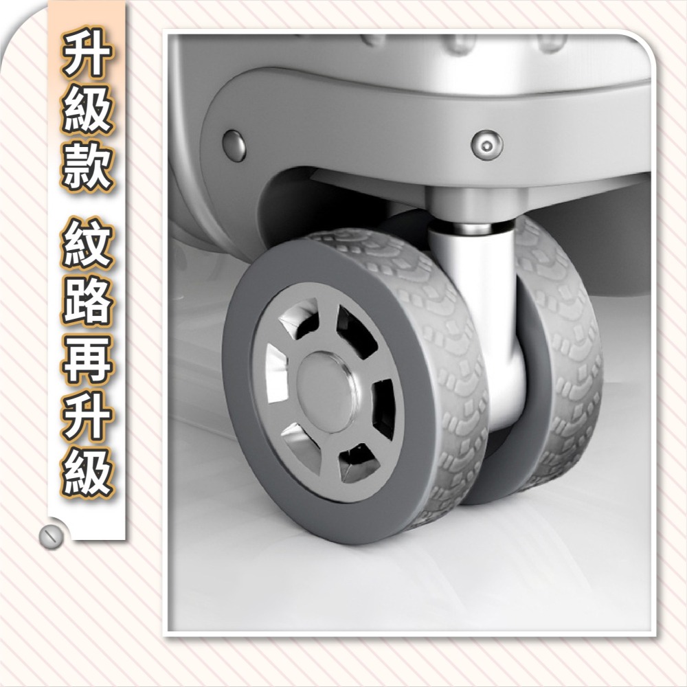 行李箱萬用防磨靜音輪套8入 輪子保護套 電腦椅輪套 輪子套 矽膠輪套 靜音輪套 旅行箱輪套-細節圖7