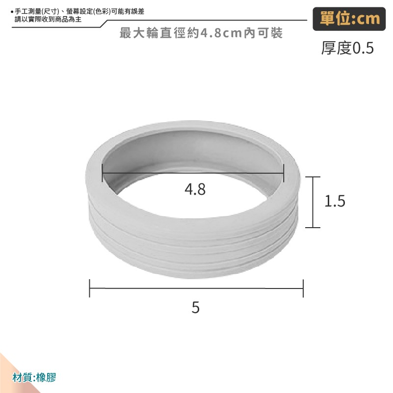 行李箱萬用防磨靜音輪套8入 輪子保護套 電腦椅輪套 輪子套 矽膠輪套 靜音輪套 旅行箱輪套-細節圖8