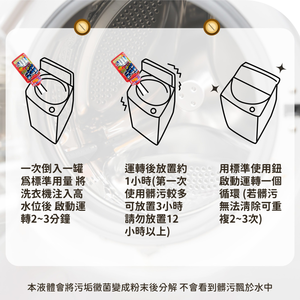 日本 DAISUKI 洗衣槽清潔劑 550g 洗衣槽 洗衣機 清潔劑 洗衣機殺菌 除菌 消臭-細節圖3