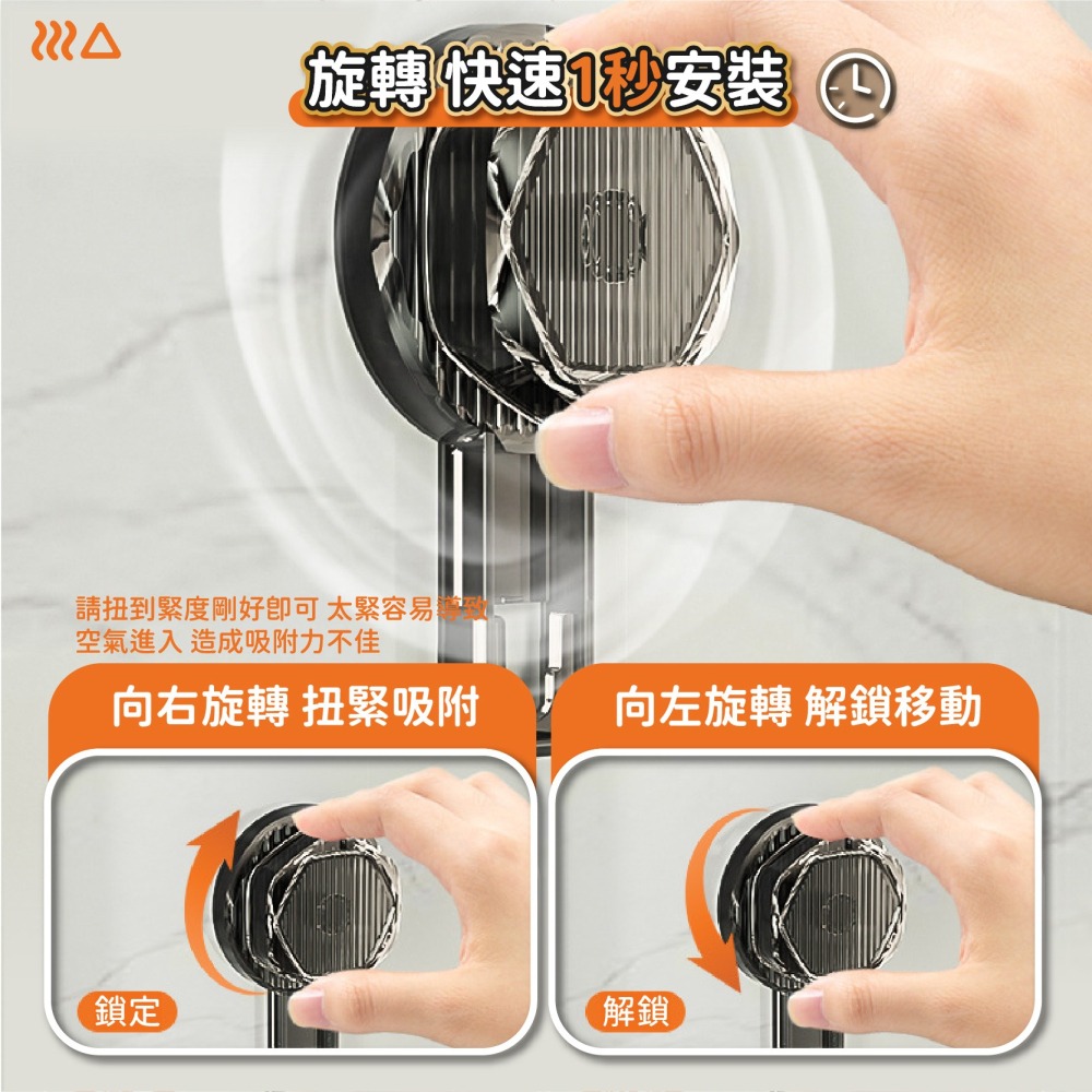 水波紋 吸盤置物架 吸盤式置物架 浴室置物架 壁掛置物架 浴室收納架 三角收納架 廁所置物架-細節圖3