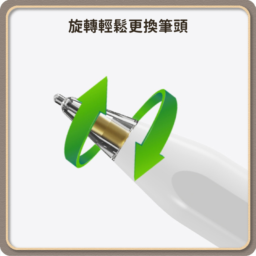 Apple Pencil手寫筆 替換筆尖 平頭/短頭/長頭 繪圖筆尖 蘋果筆頭 平板電容筆 手寫筆頭-細節圖6