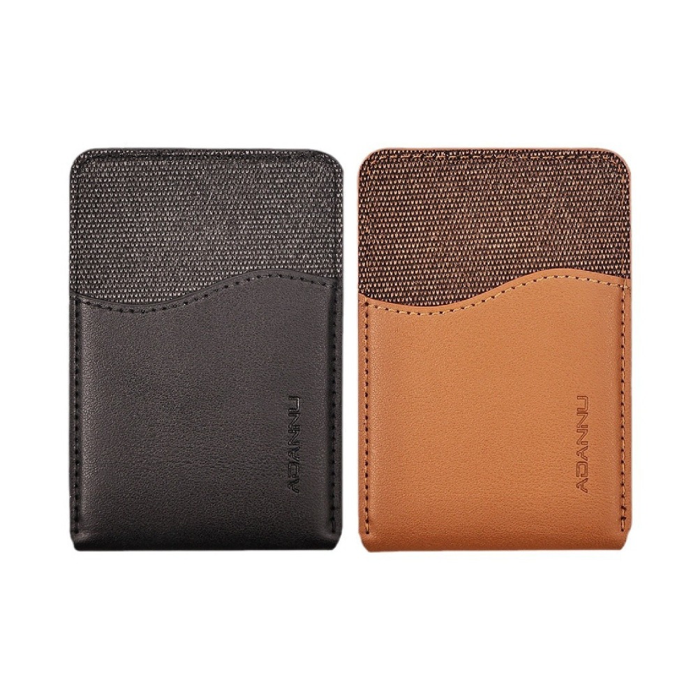 轉軸磁吸 卡包手機架 手機架 皮夾 桌面支架 自拍棒 卡夾 收納包-細節圖2