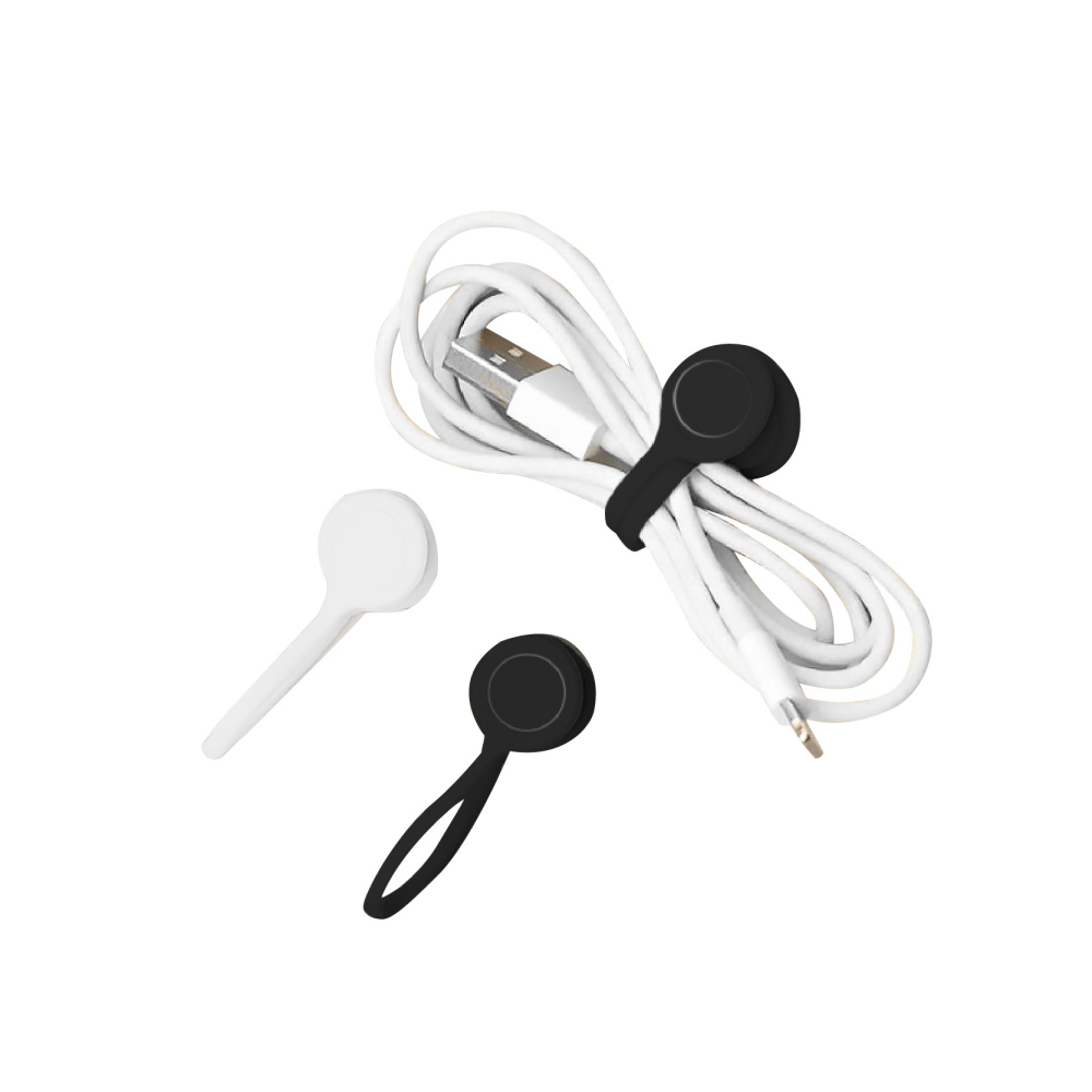 磁吸耳機 集線器 充電線收納器 磁吸式理線器 整線 捲線 繞線 綁線 固定 耳機線收納-細節圖2