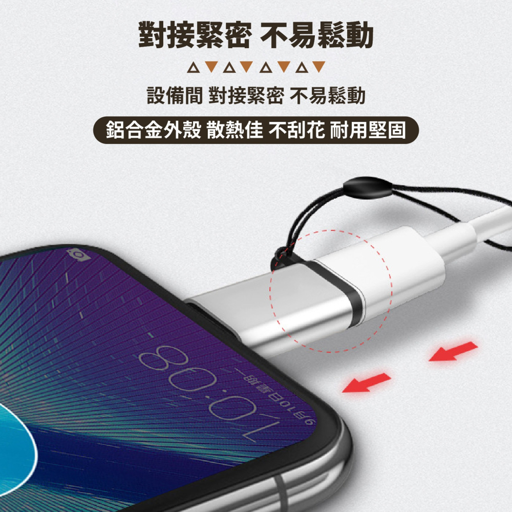 Type C 轉 Micro USB 轉接頭 充電 傳輸 安卓 MicroUSB 轉換頭 快充-細節圖7