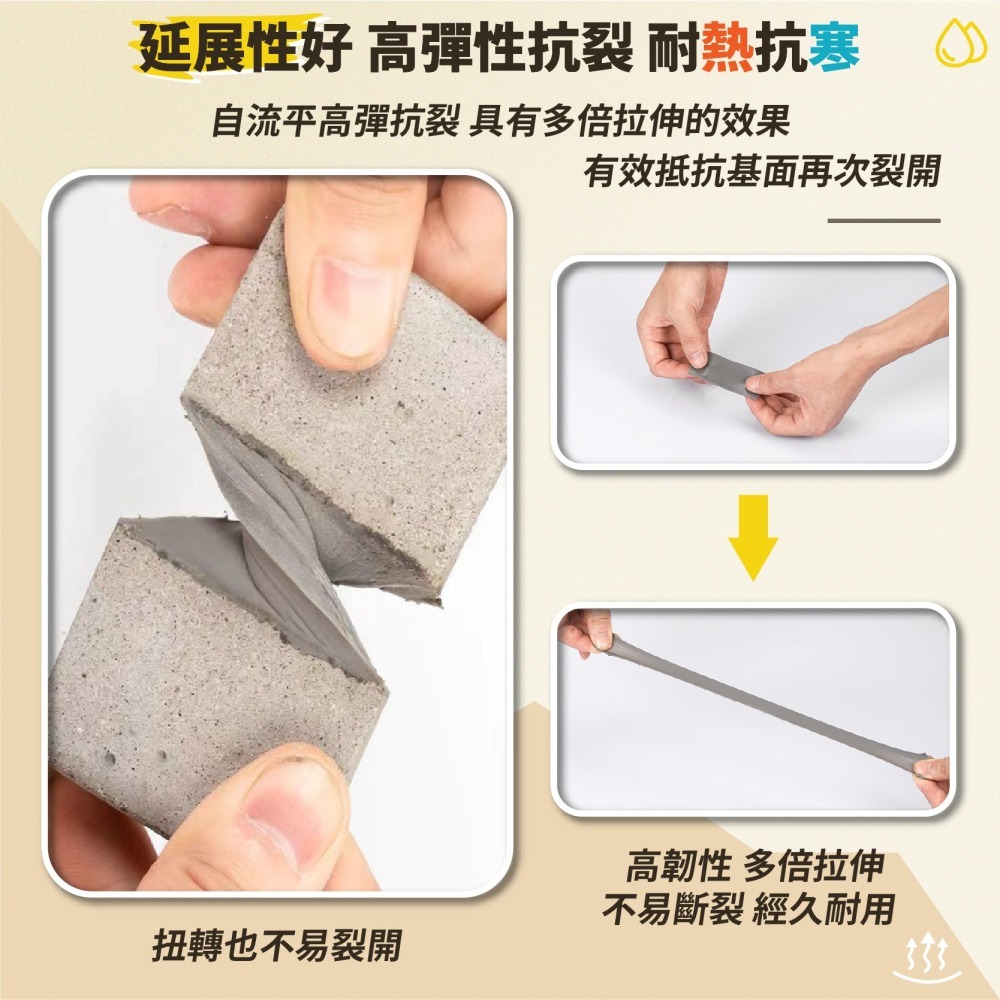 自流平地面修補膠 水泥地面灌縫膠 混凝土防水補漏 補裂縫膠 裂縫修補膠 填縫膠 填縫劑 修補劑-細節圖5