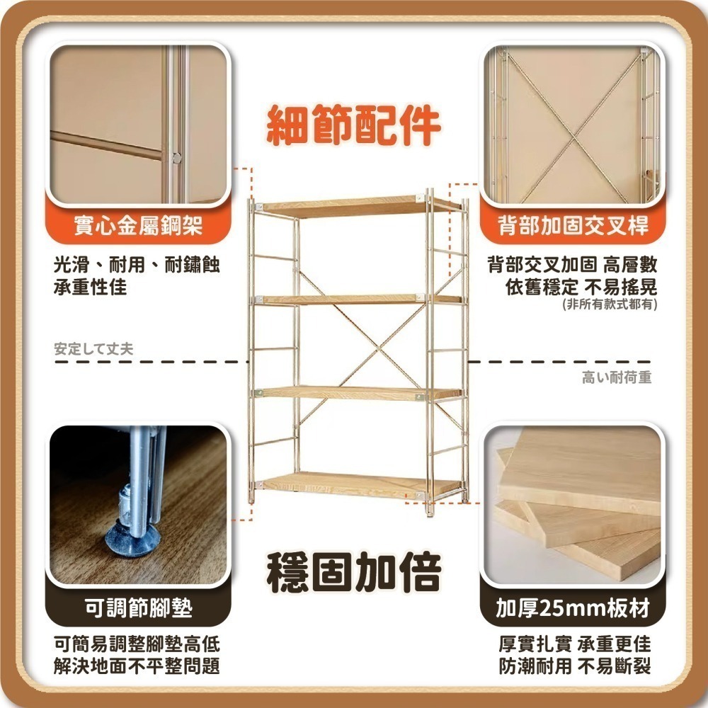 【宅配限定】可擴充 日式置物架 開放衣櫥 電視櫃 層架 置物架 電視架 收納架 置物櫃 儲物櫃 儲藏櫃 矮櫃-細節圖6