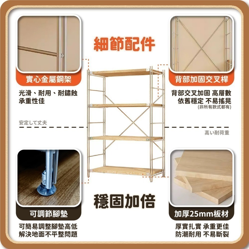 【宅配限定】可擴充 日式置物架 開放衣櫥 電視櫃 層架 置物架 電視架 收納架 置物櫃 儲物櫃 儲藏櫃 矮櫃-細節圖6