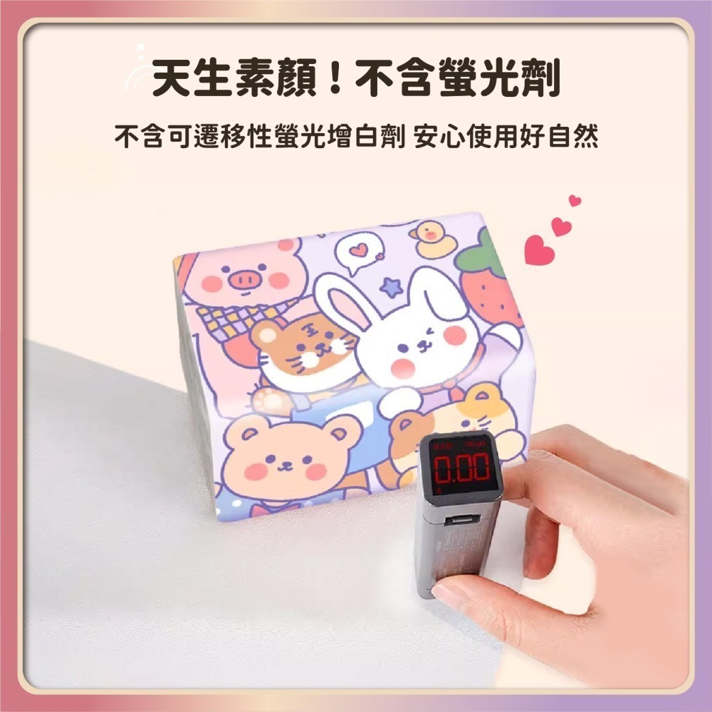 卡通包裝 抽取式衛生紙 四層 75抽 小包裝 攜帶方便 抽取衛生紙 單抽式紙巾 衛生紙 紙巾 廚房紙-細節圖5