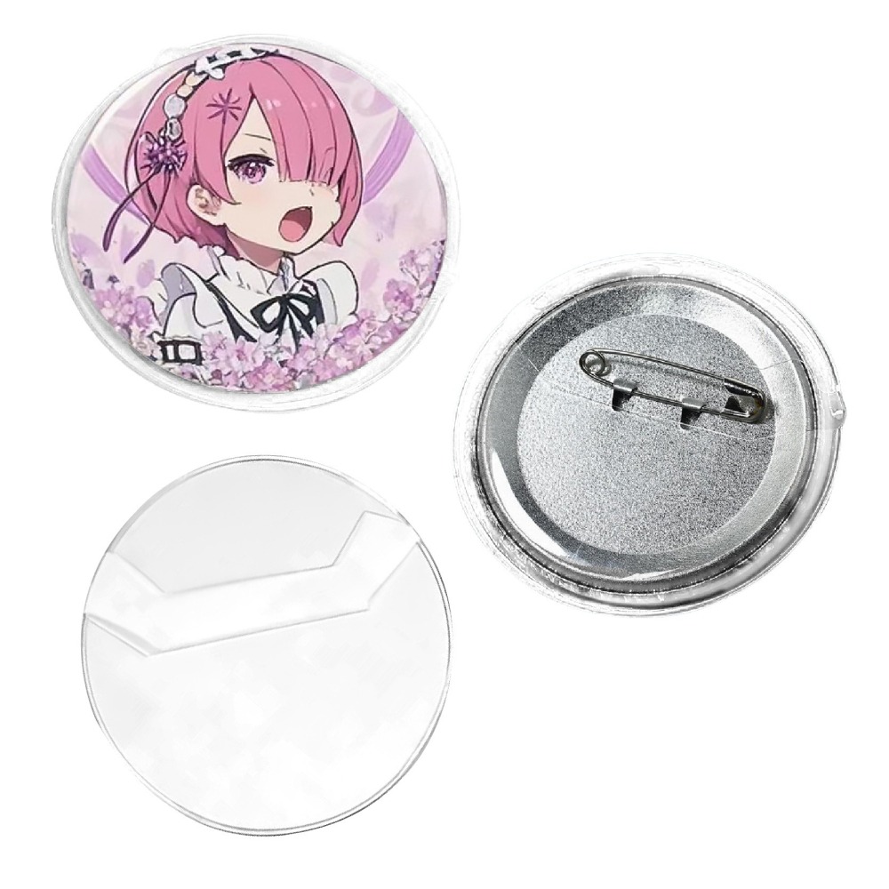 徽章保護套 吧唧保護套 加厚雙層共50絲 吧唧掛件保護套 徽章收納 徽章護套 胸針保護套 徽章套-細節圖2